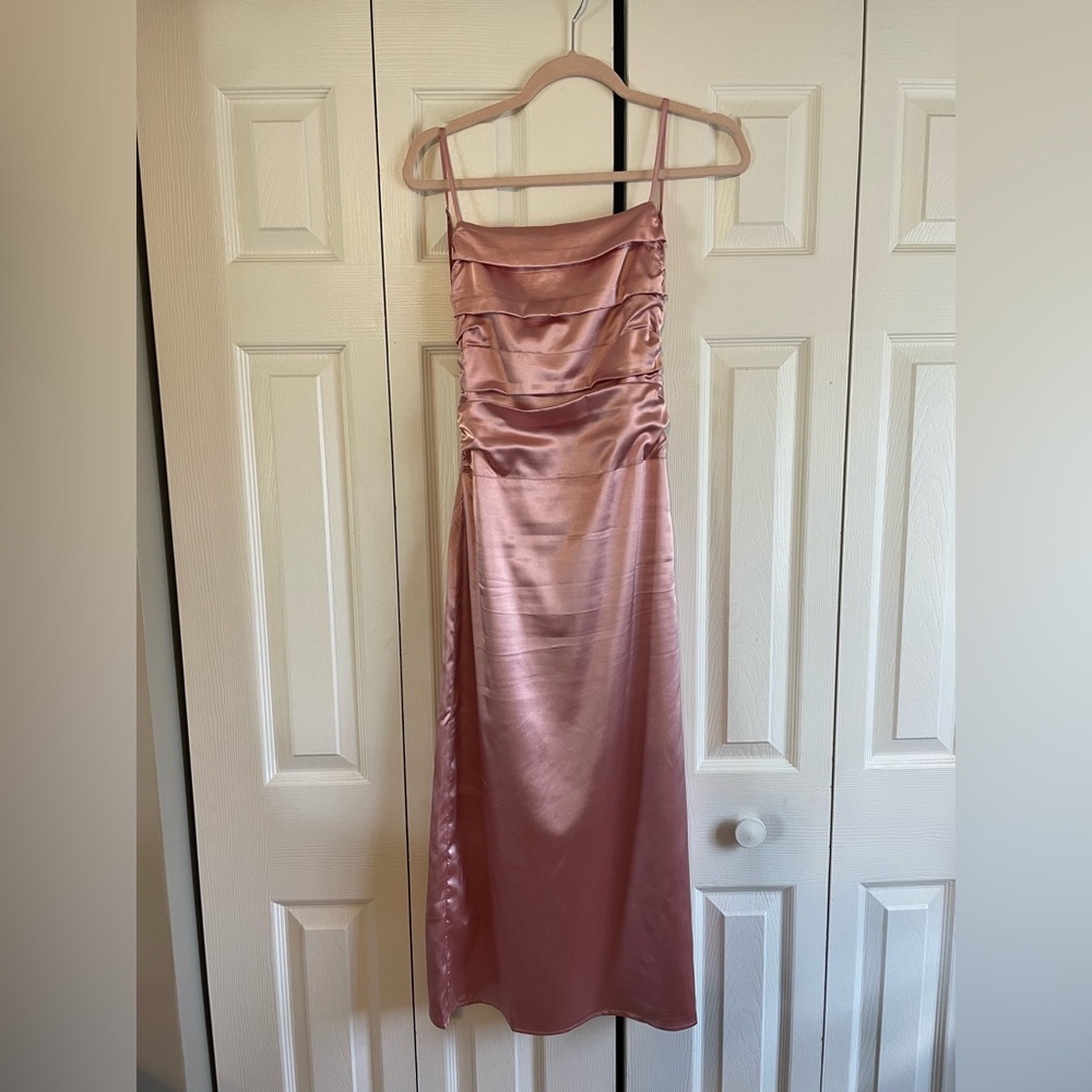 Pink Lulus formal dress!